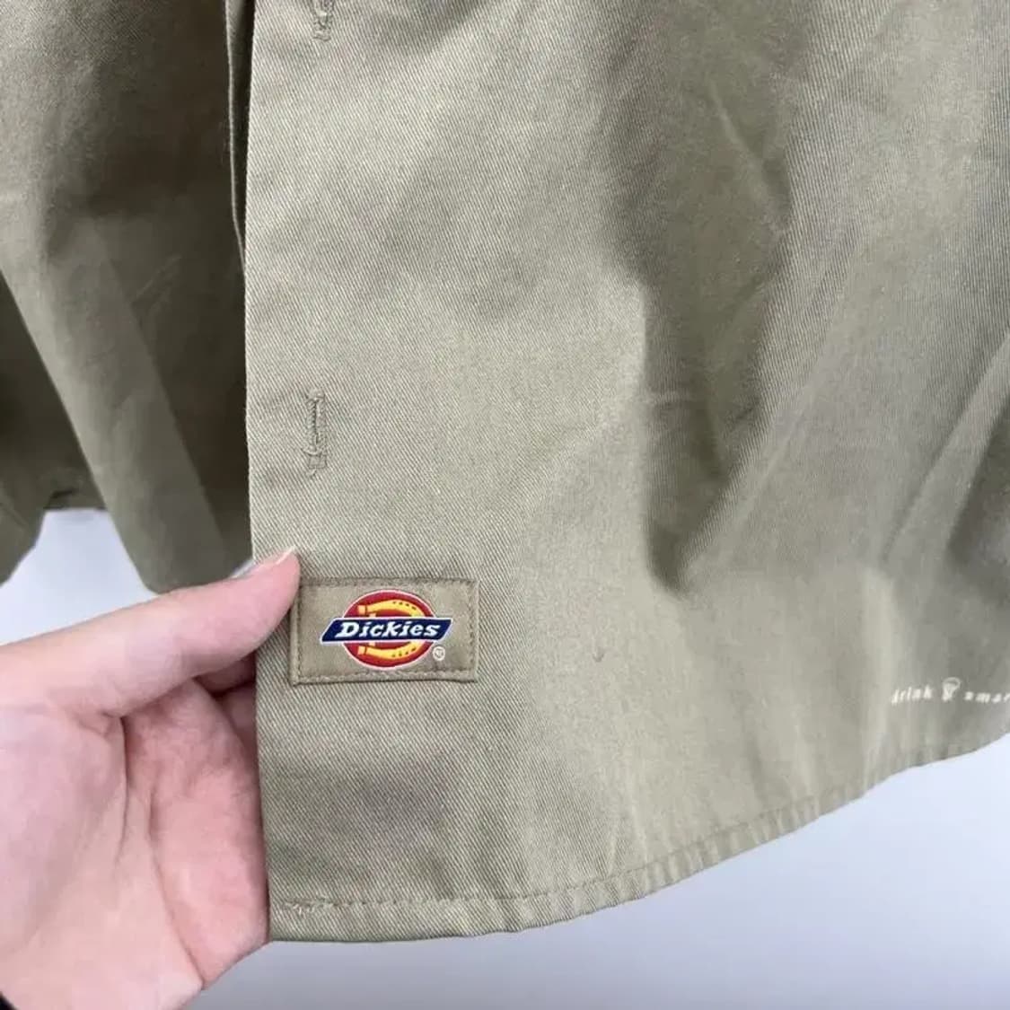 m 디키즈 패치워크 반팔 셔츠 빈티지 상품이미지5