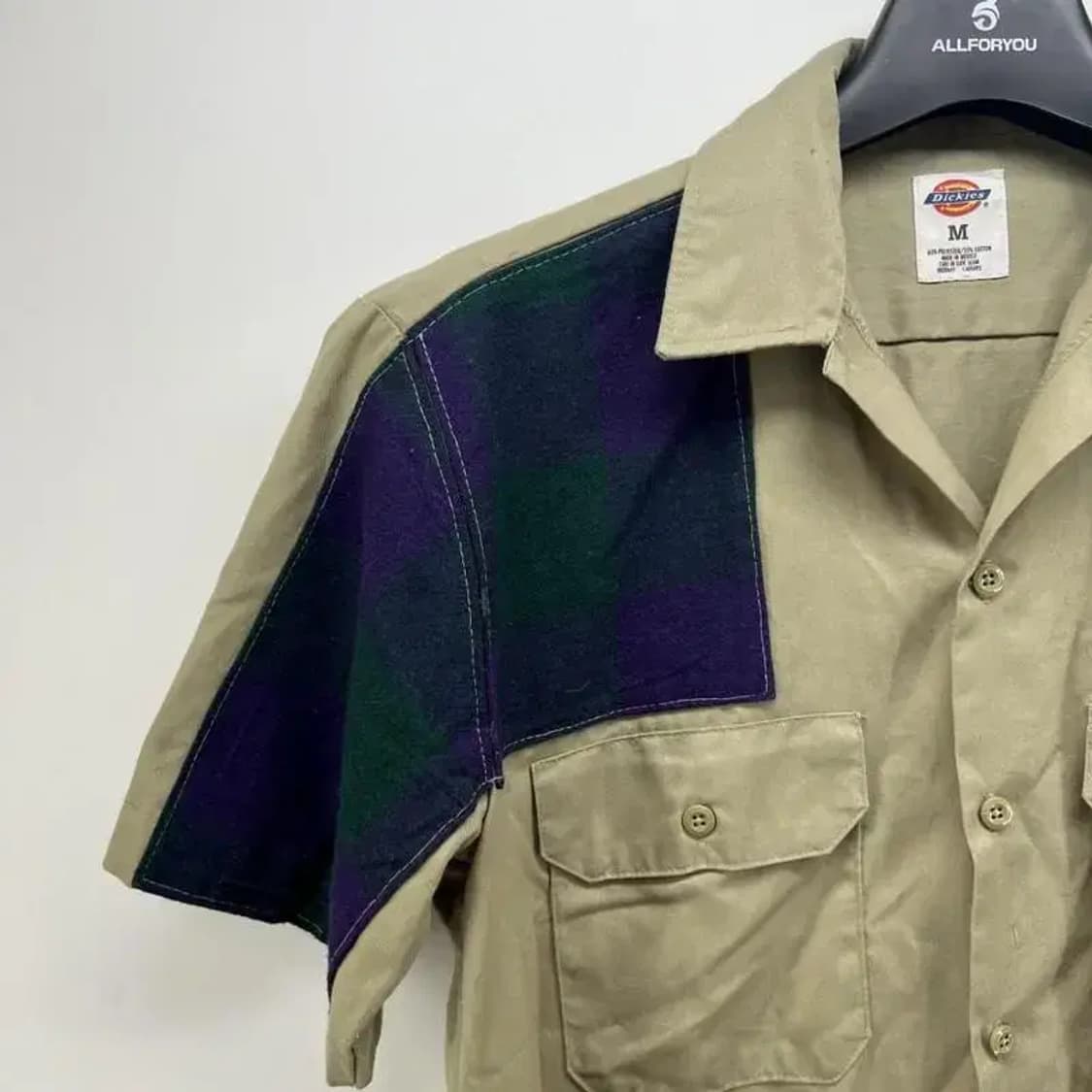 m 디키즈 패치워크 반팔 셔츠 빈티지 상품이미지8
