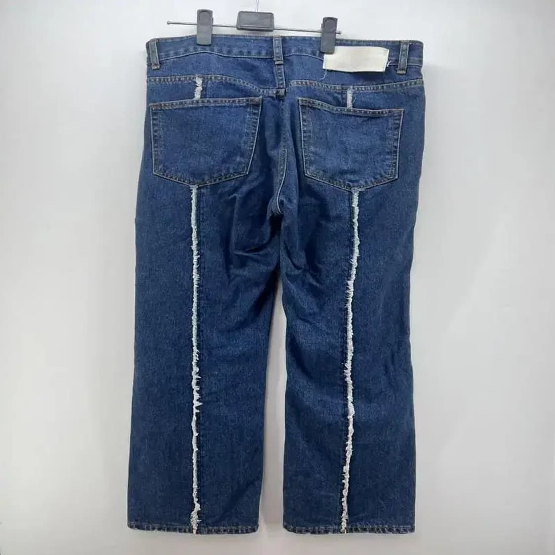 32 Lit 리트 와이드진 라인컷 데님팬츠 포인트룩 상품이미지2