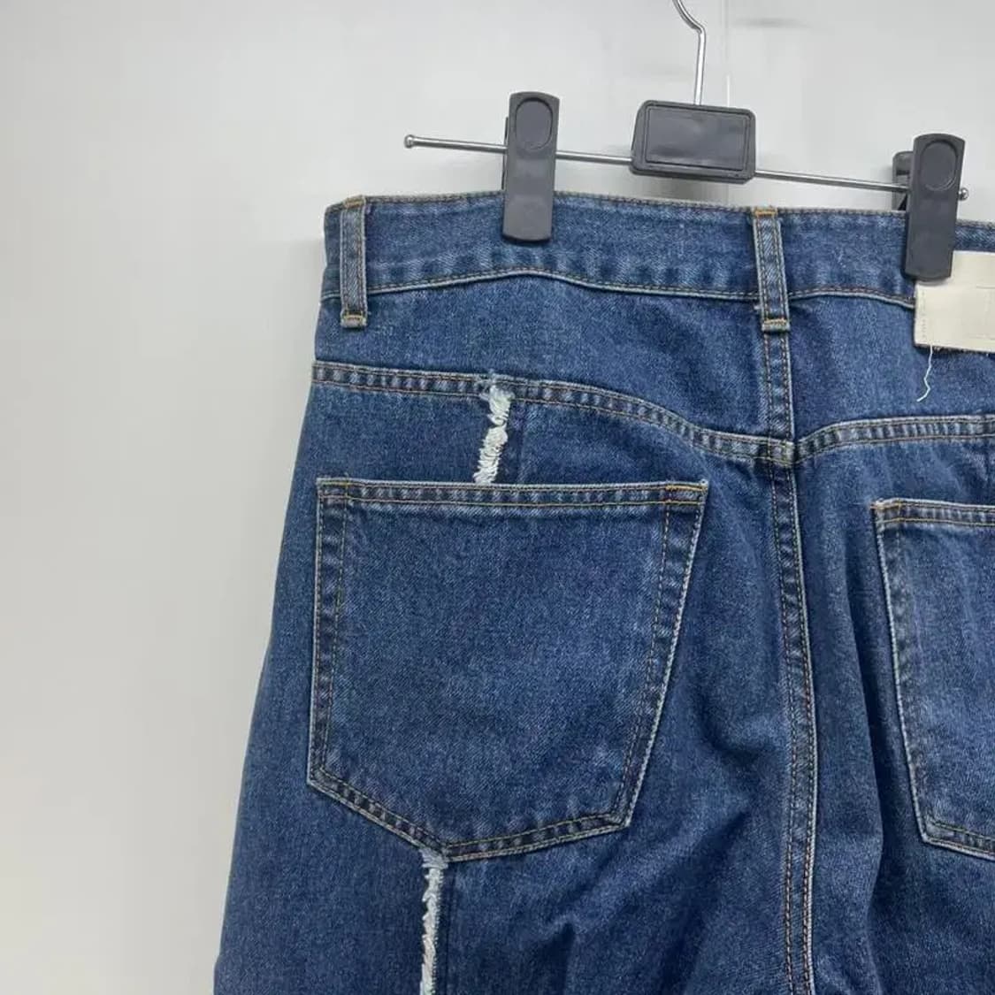 32 Lit 리트 와이드진 라인컷 데님팬츠 포인트룩 상품이미지5