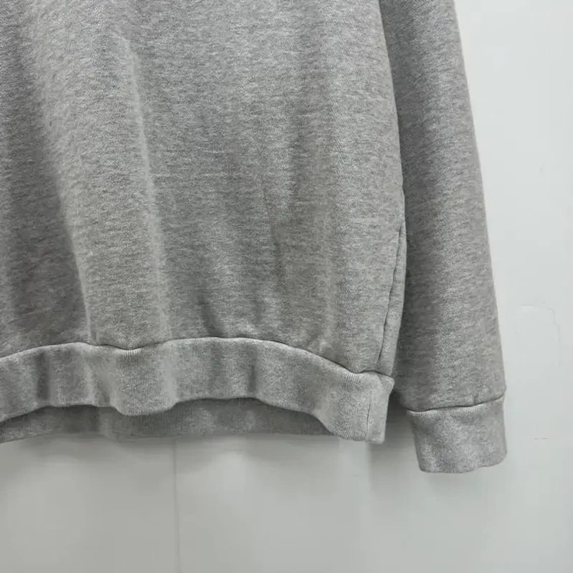 라지 GOALSTUDIO 프린팅 맨투맨 그레이맨투맨 상품이미지5