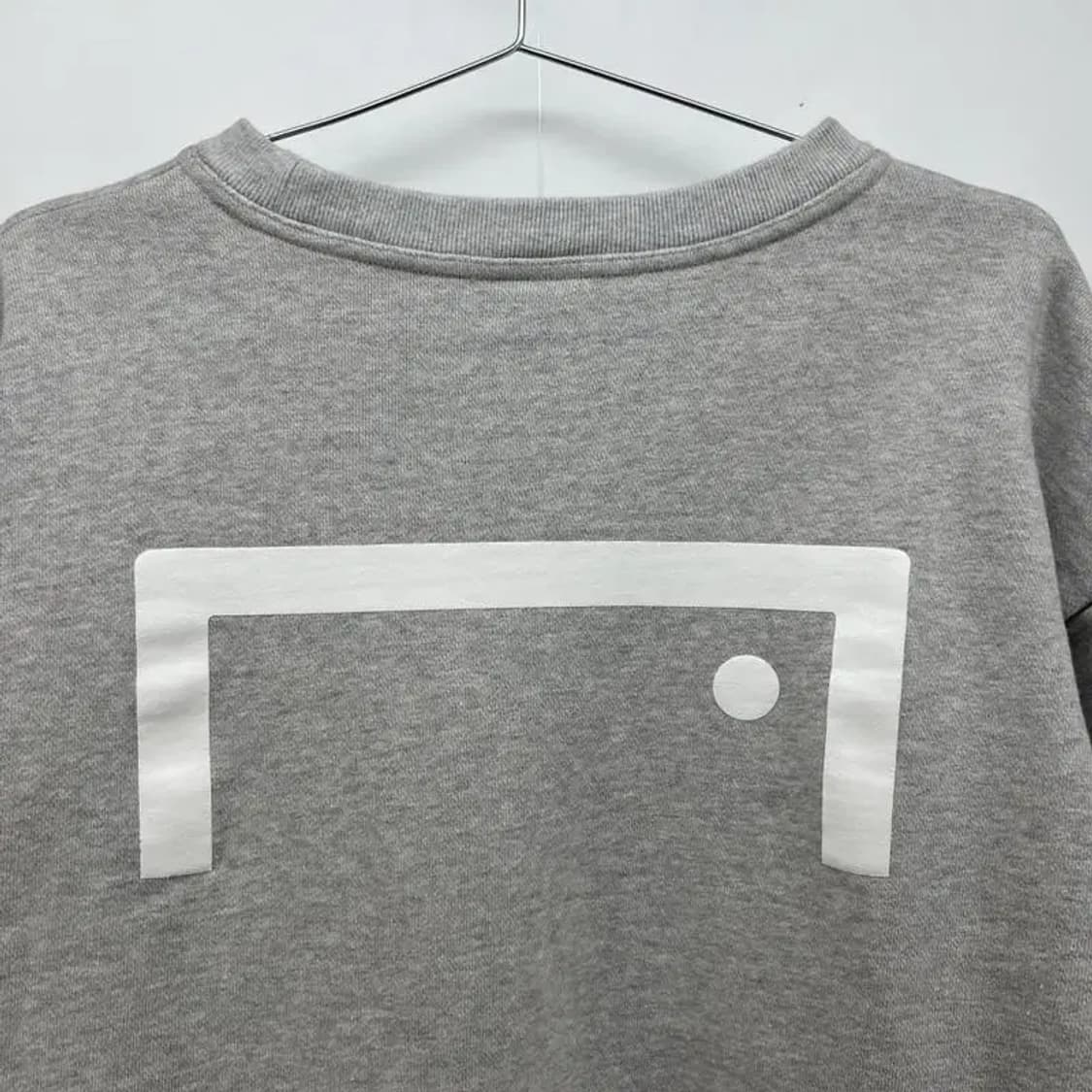 라지 GOALSTUDIO 프린팅 맨투맨 그레이맨투맨 상품이미지6