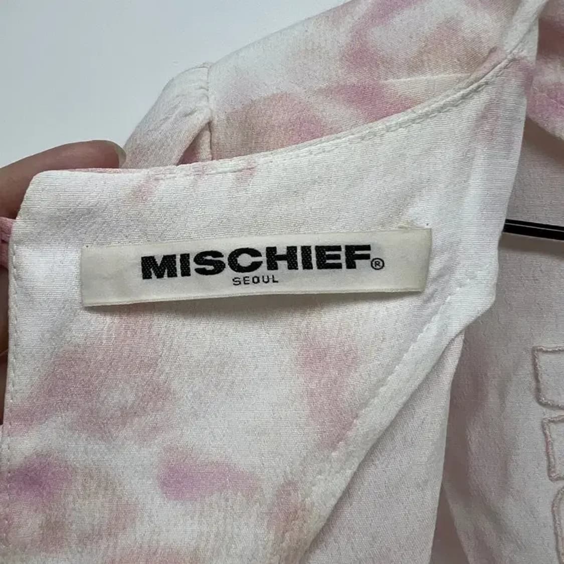 프리 미스치프 크롭 플라워 여자 가디건 티셔츠 상품이미지8