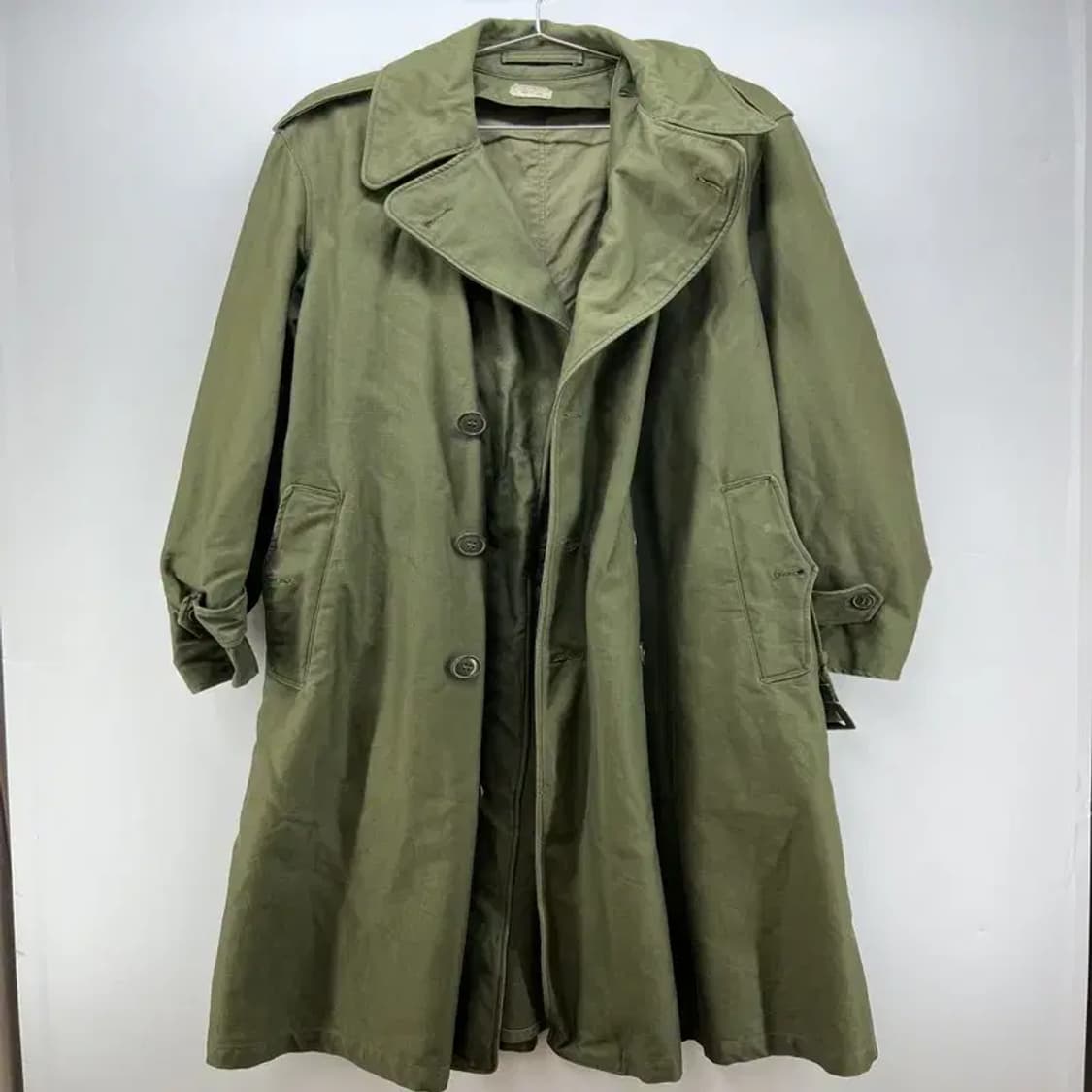 일본 빈티지 군파카 야상 군용 트렌치 스몰 레귤러 small 오버핏 상품이미지1