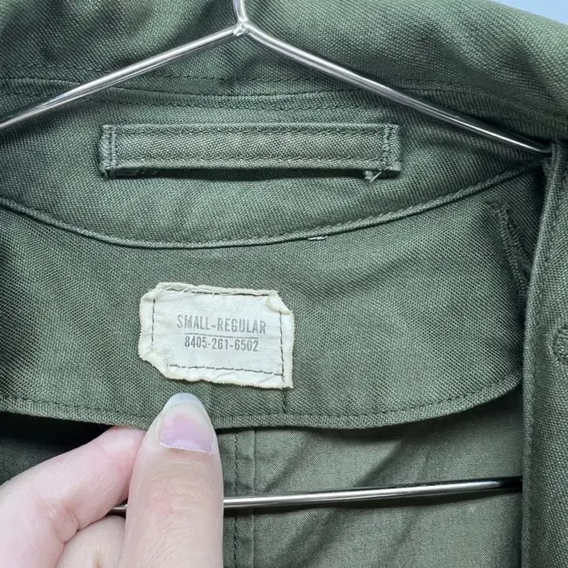 일본 빈티지 군파카 야상 군용 트렌치 스몰 레귤러 small 오버핏 상품이미지10