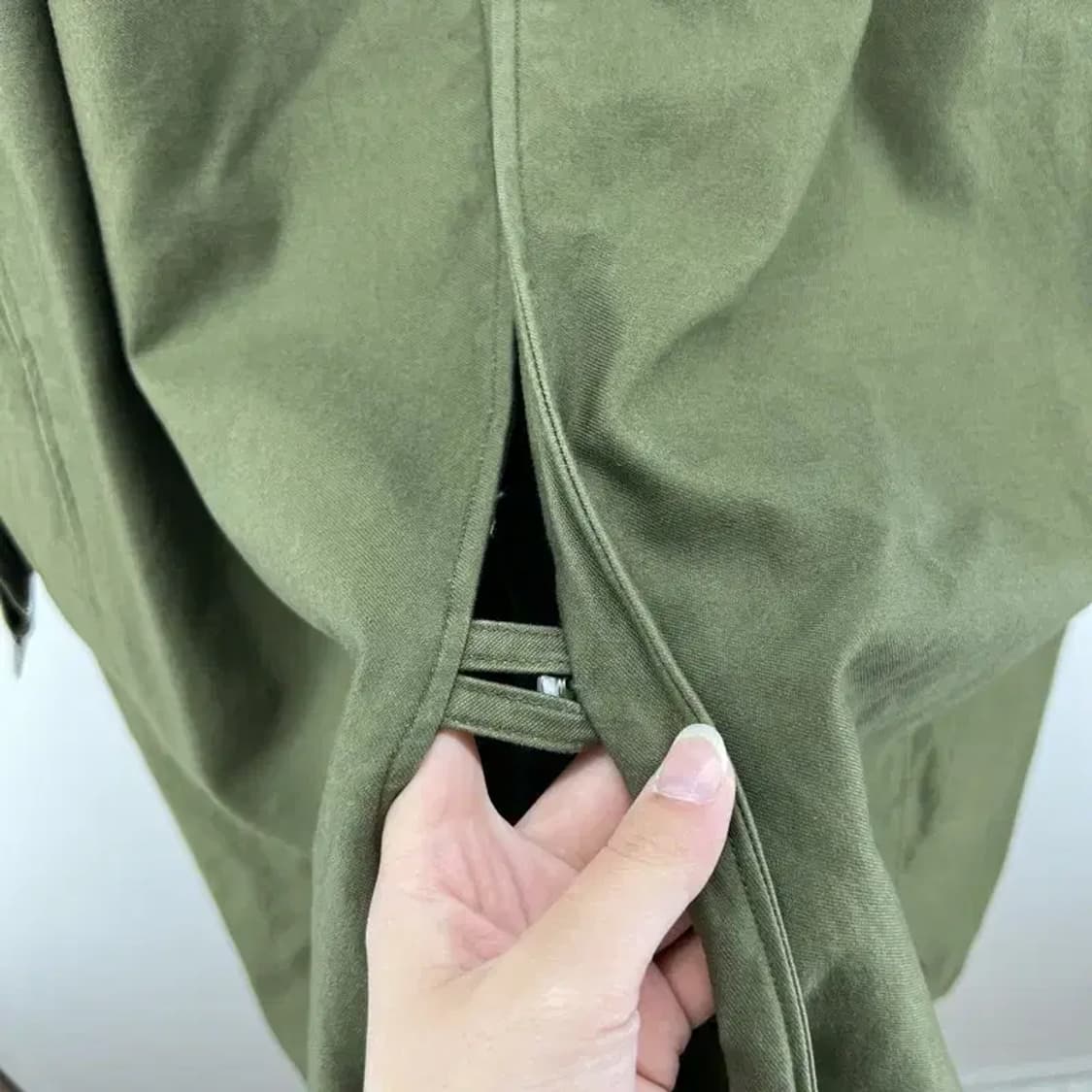 일본 빈티지 군파카 야상 군용 트렌치 스몰 레귤러 small 오버핏 상품이미지9