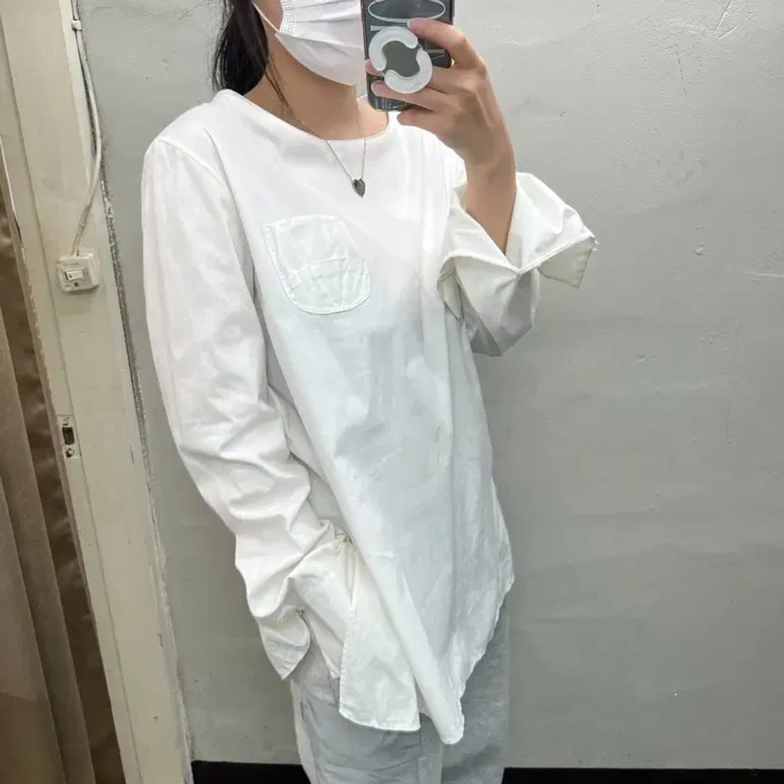 40사이즈 질샌더 포켓 라운드 셔츠 명품빈티지 상품이미지1