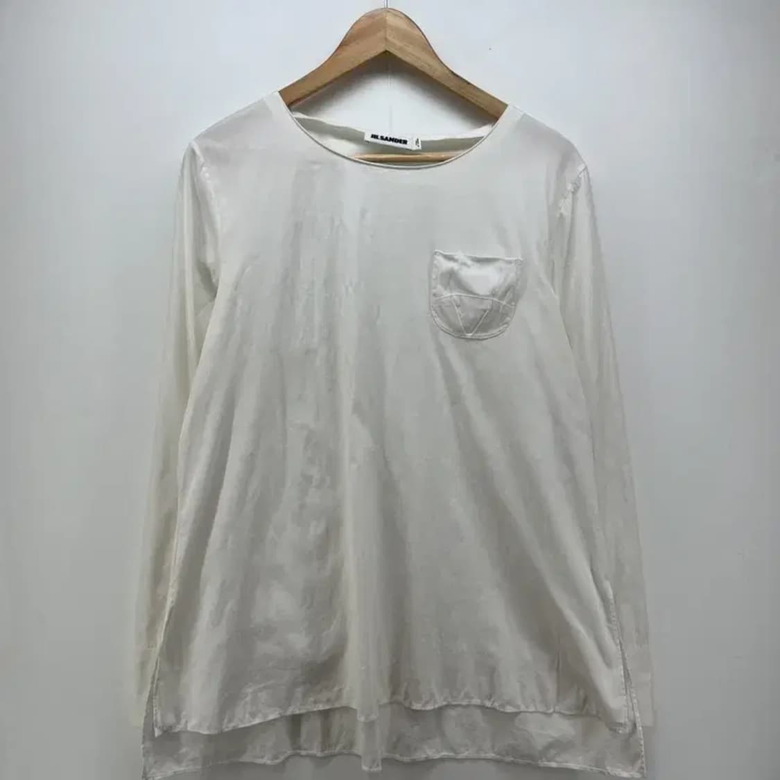 40사이즈 질샌더 포켓 라운드 셔츠 명품빈티지 상품이미지2