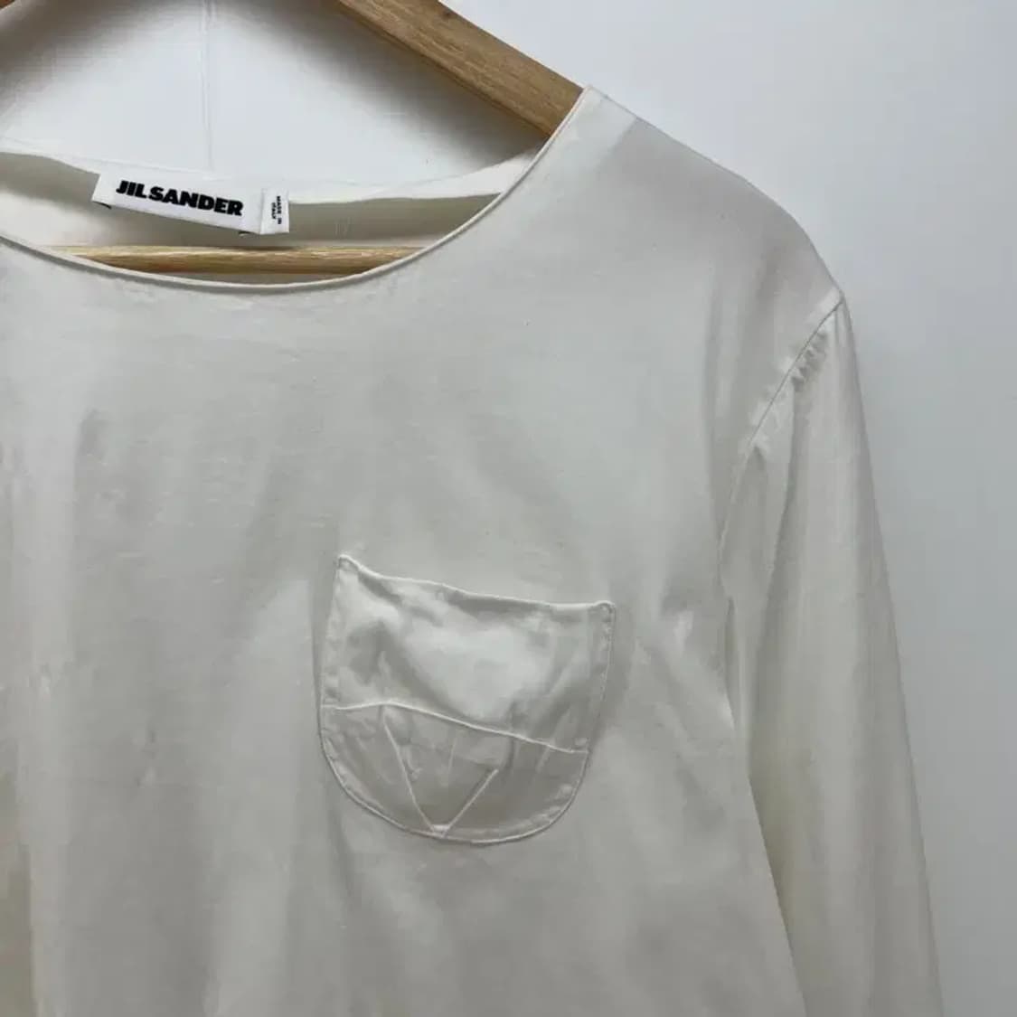 40사이즈 질샌더 포켓 라운드 셔츠 명품빈티지 상품이미지4
