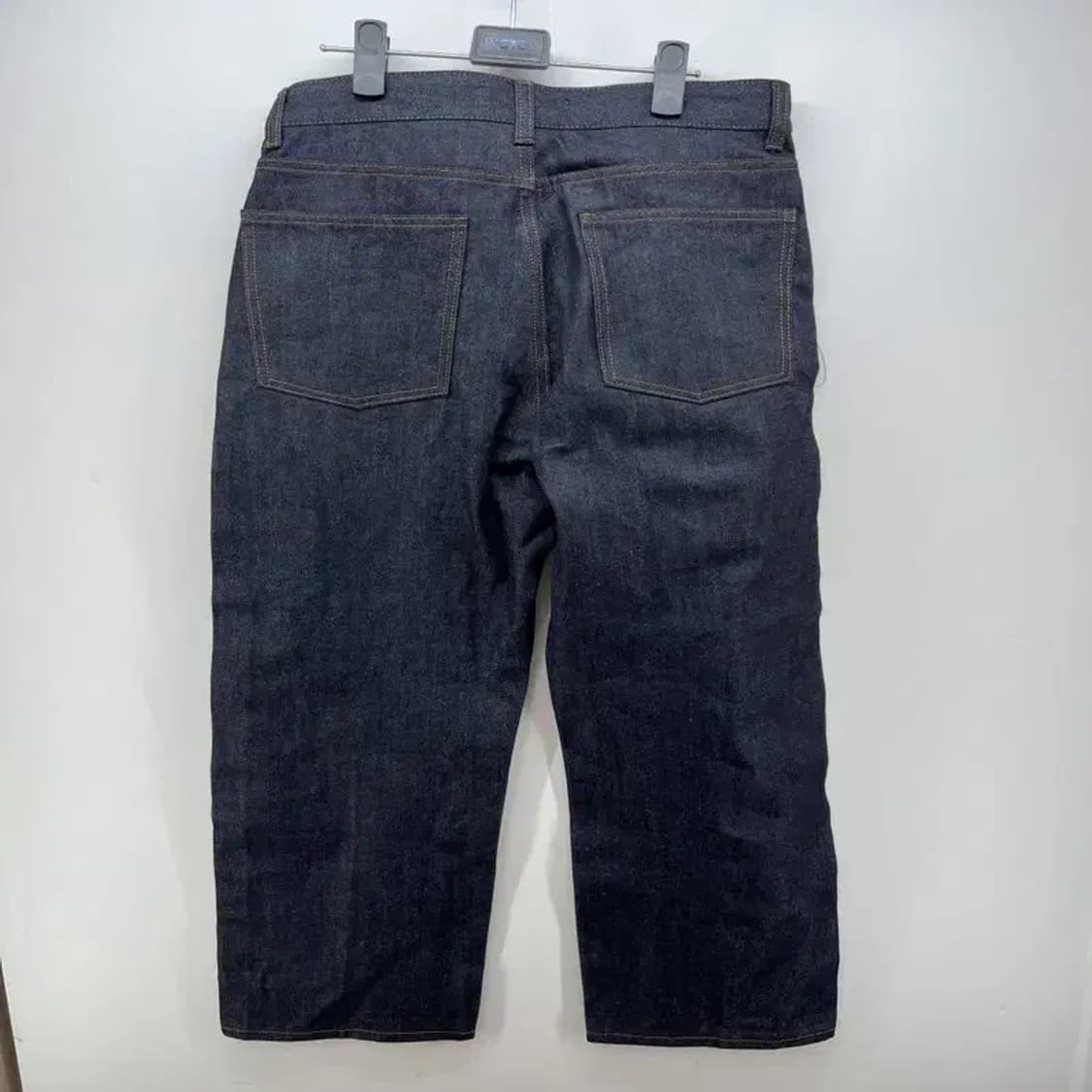 28 비슬로우 스탠다드 여자 와이드핏 생지데님 청바지 상품이미지2