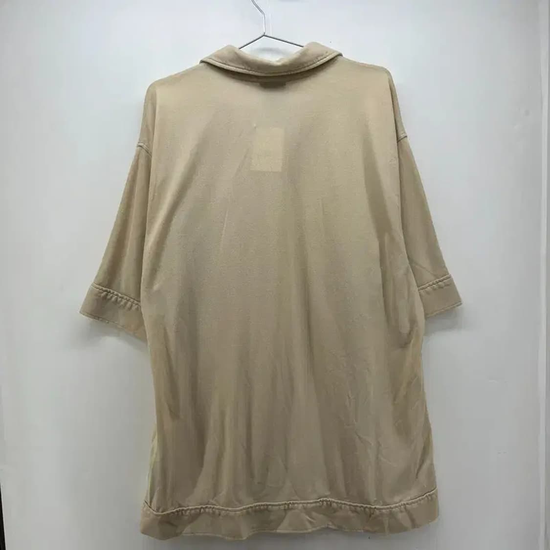 라지  Billboard 빌보드 베이지 오버핏 반팔카라티셔츠 상품이미지2