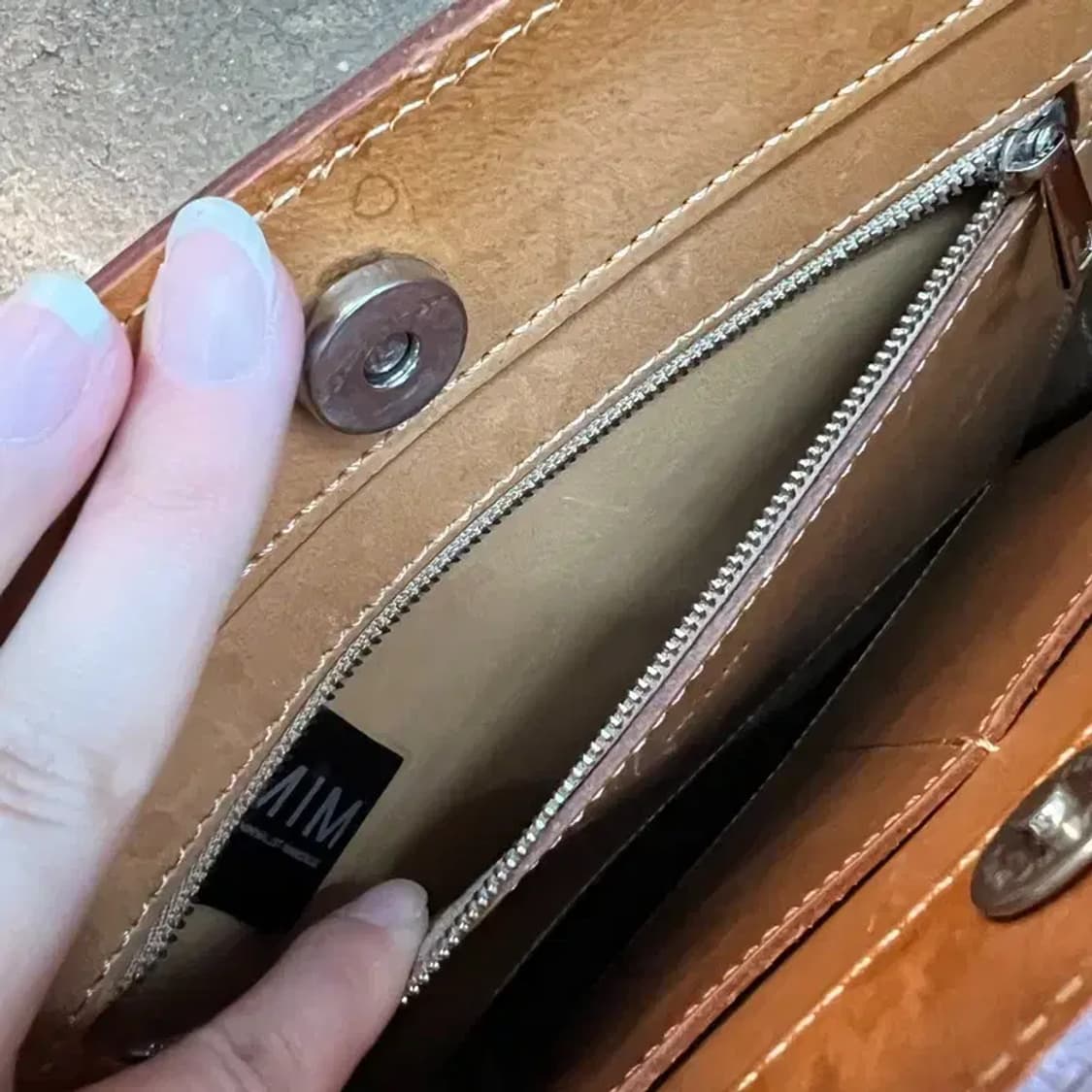 one mim 남여공용 숄더백 가방 빈티지 b그레이드 얼룩존재 상품이미지4