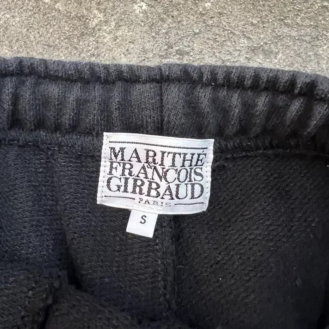 S 마리떼프랑소와저버 조거팬츠 츄리닝 블랙 새상품급 컨디션 상품이미지6