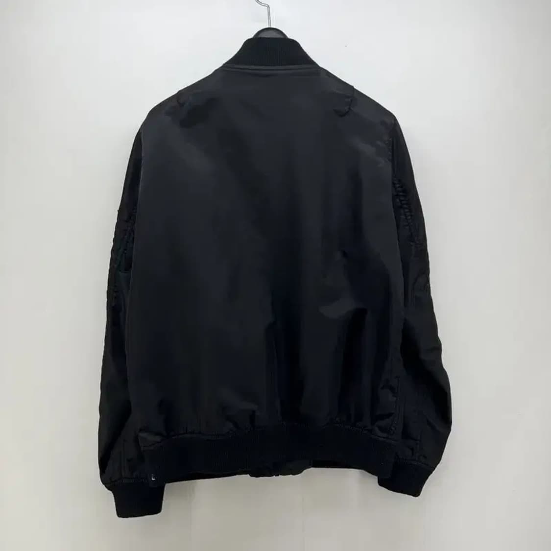 90 에비수 evisu 블랙 블루종 자켓 빈티지 여자 봄버자켓 상품이미지2