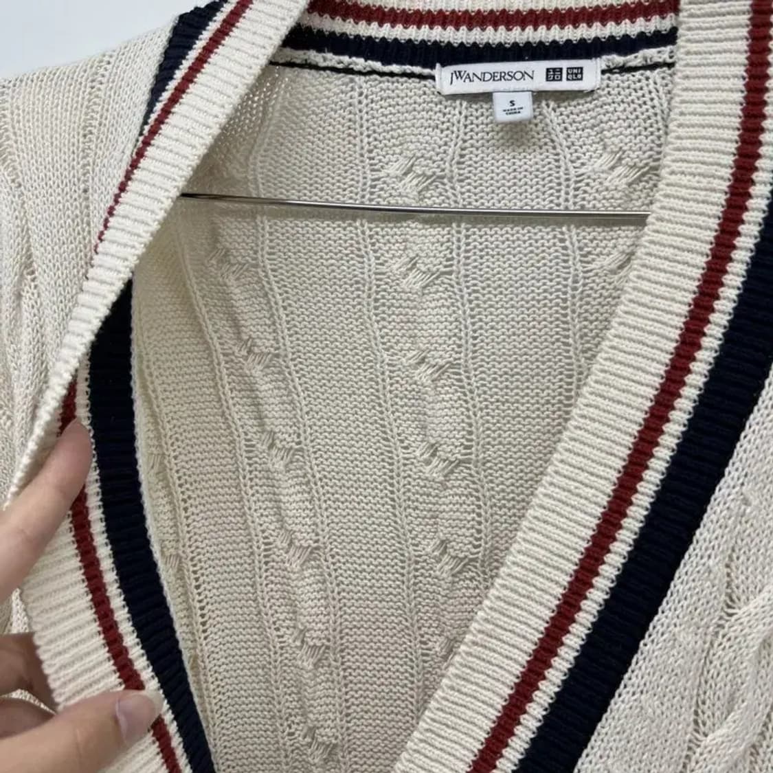 스몰 jw앤더슨 유니클로 콜라보 JWANDERSON 가디건 | 남 상품이미지6