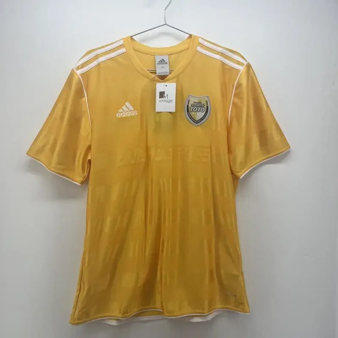 새상품 WFC 아디다스 충북스포츠토토 여자축구단 유니폼져지 105 상품이미지1