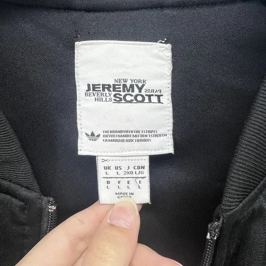 여자라지 아디다스 오리지널스X 제리미스캇 져지 트레이닝복 자켓 상품이미지7