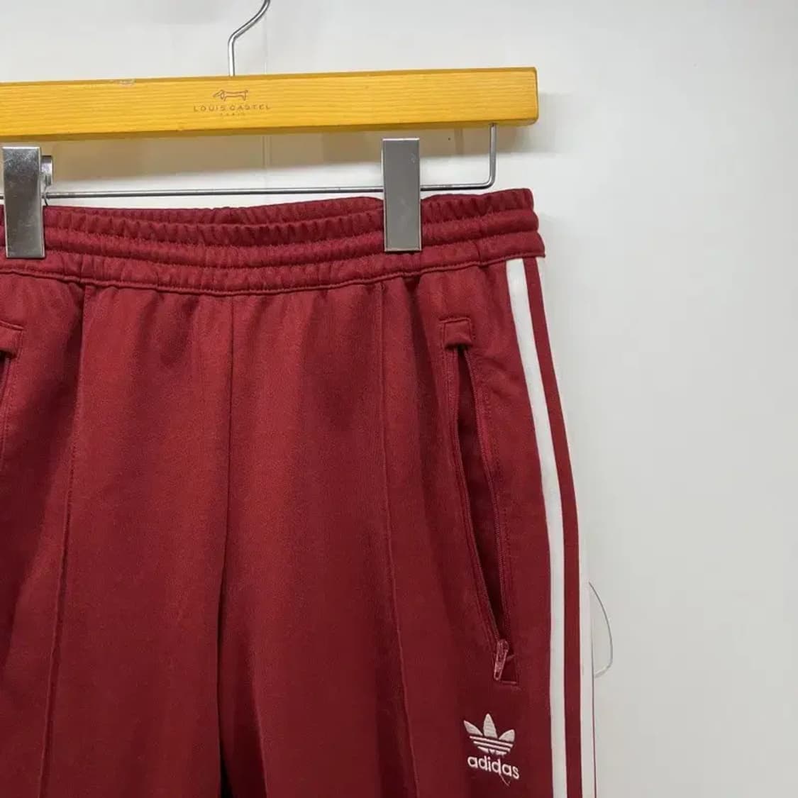s 아디다스 오리지널스 삼선 와인색 팬츠 상품이미지4
