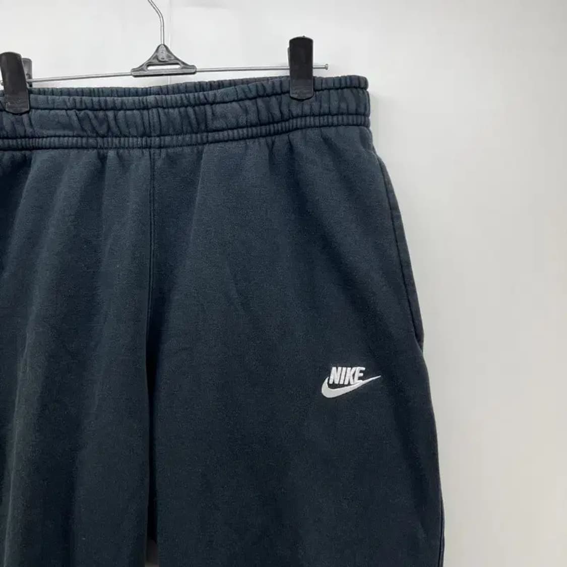 라지 나이키 스우시 블랙 트레이닝복 팬츠 바지 상품이미지3