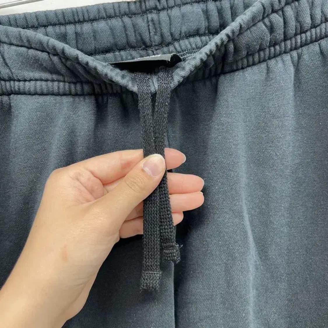 라지 나이키 스우시 블랙 트레이닝복 팬츠 바지 상품이미지5