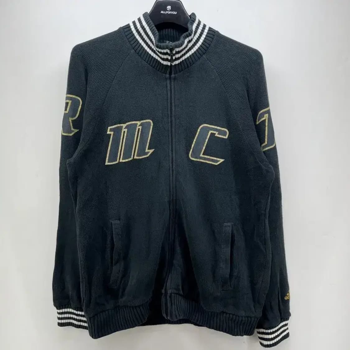 미디움 아디다스 레알마드리드 집업져지 클래식 올드스쿨룩 블록코어룩 상품이미지2