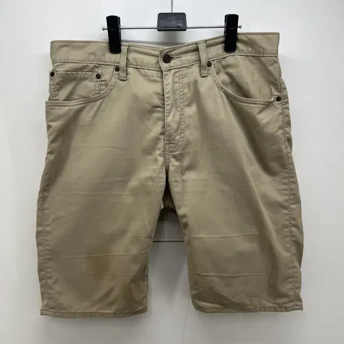 34 리바이스 502 남자 카멜 반바지팬츠 빈티지룩 상품이미지1