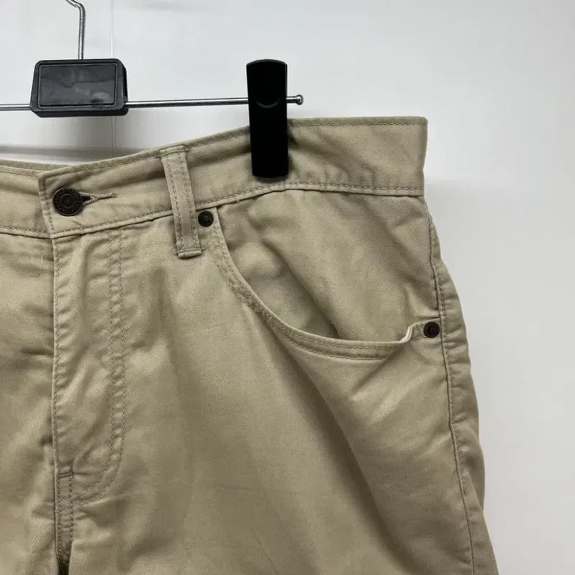 34 리바이스 502 남자 카멜 반바지팬츠 빈티지룩 상품이미지3