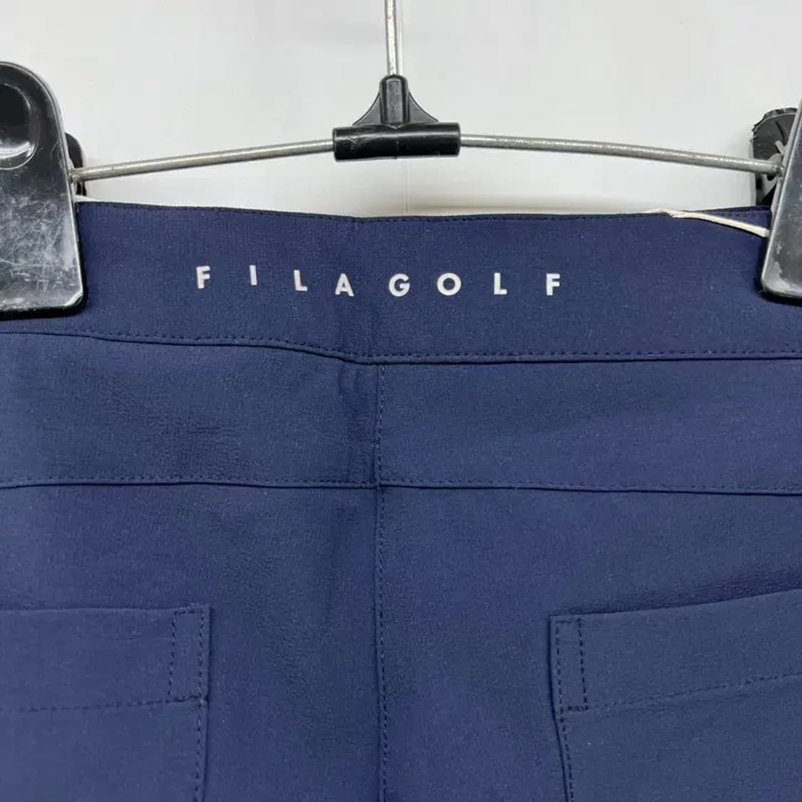 미사용 70사이즈 필라 여자골프웨어 기능성 팬츠 네이비 필드룩 상품이미지10