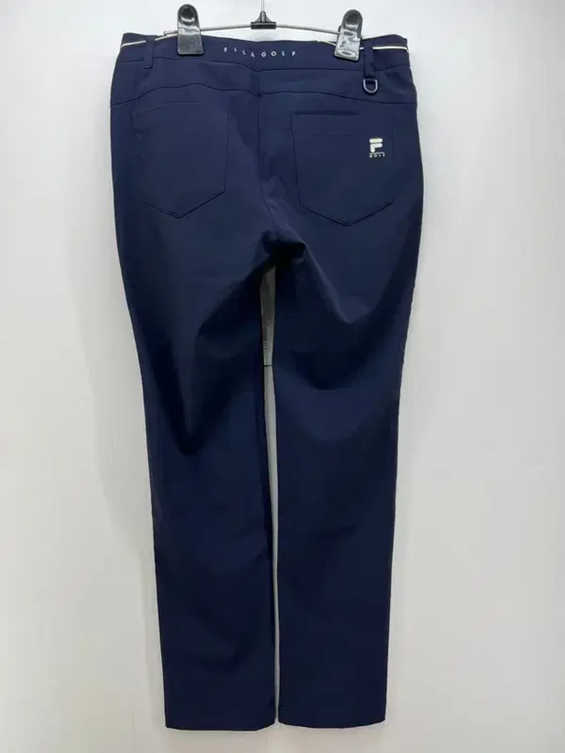 미사용 70사이즈 필라 여자골프웨어 기능성 팬츠 네이비 필드룩 상품이미지2