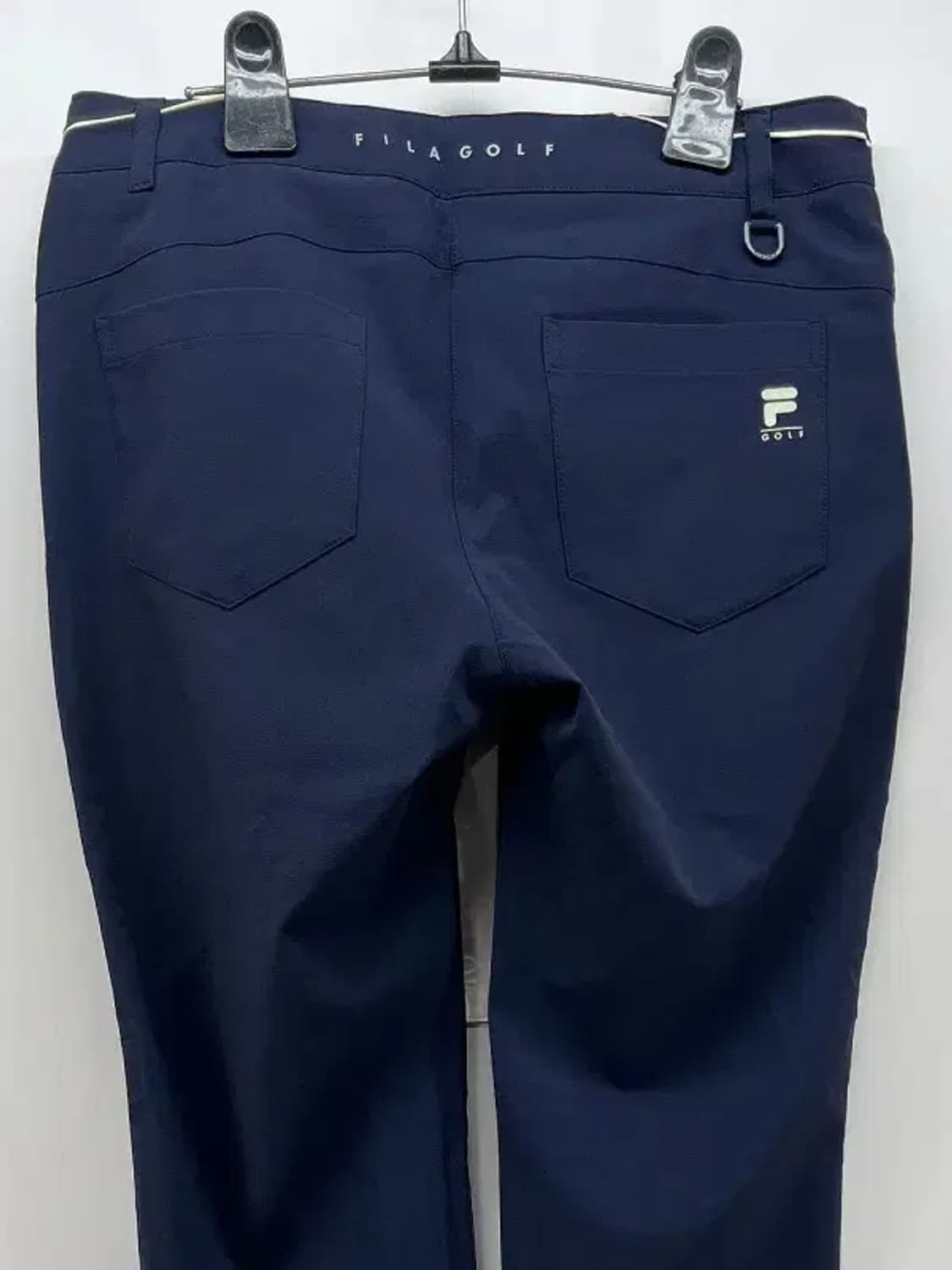 미사용 70사이즈 필라 여자골프웨어 기능성 팬츠 네이비 필드룩 상품이미지4