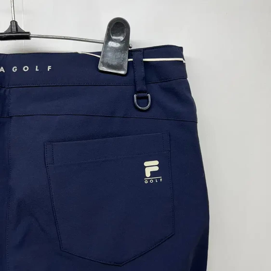 미사용 70사이즈 필라 여자골프웨어 기능성 팬츠 네이비 필드룩 상품이미지8