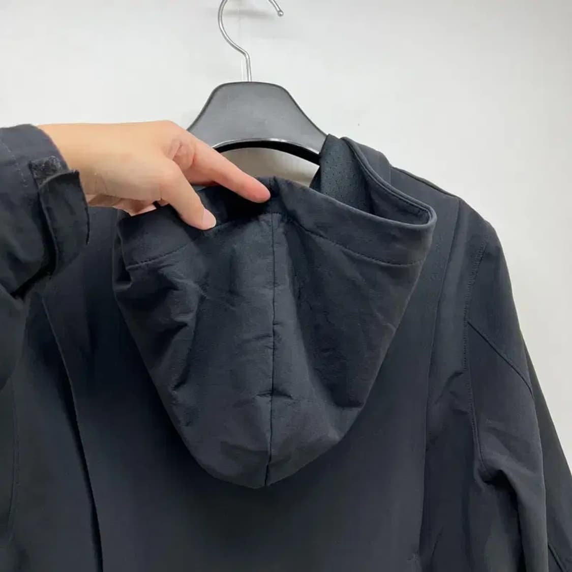 100 나이키 맨 에어 후디 집업 스포츠룩 7부반팔 자켓 런닝 헬스룩 상품이미지7