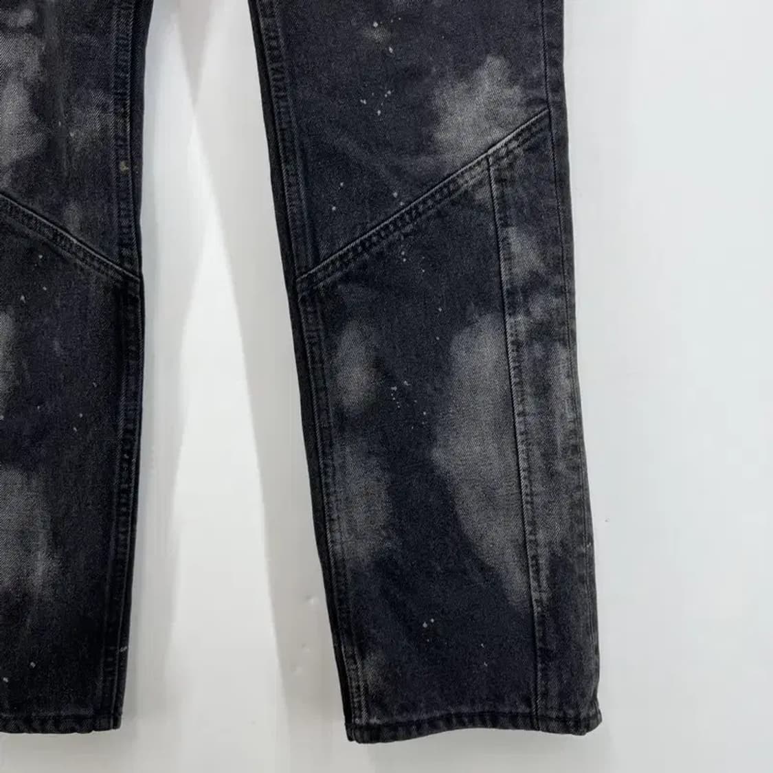 46 메종미네드 블랙 유니버셜 데님 팬츠 블랙 상품이미지4