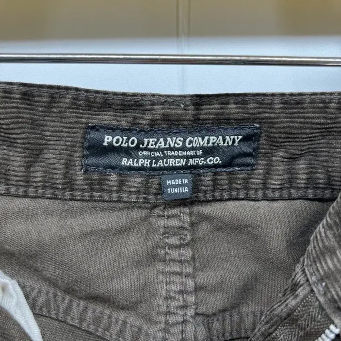 32 폴로진스 와이드 코듀로이 팬츠 골덴바지 브라운 빈티지 상품이미지7