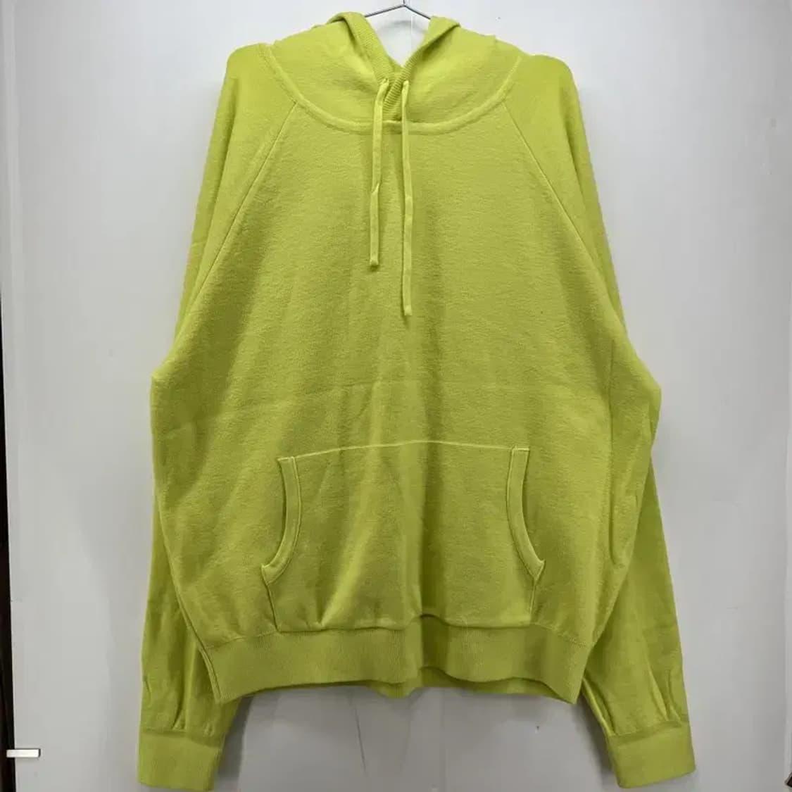 라지 컴젠 COMGEN 형광 오버핏 가오리핏 후디 후드티셔츠 상품이미지1