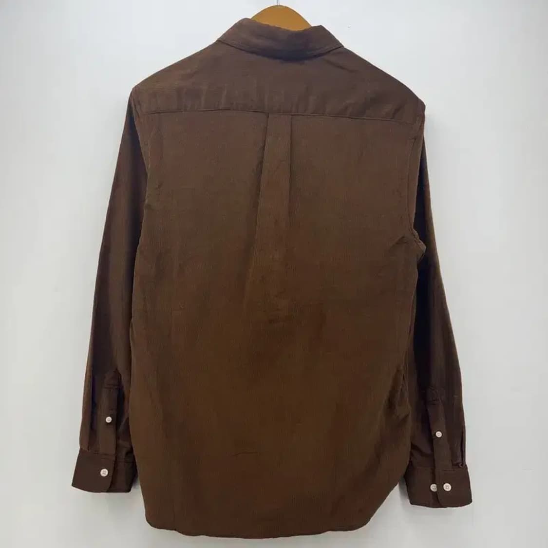 미디움 새상품 비슬로우 브라운 오버핏 셔츠 남방 봄룩 상품이미지2