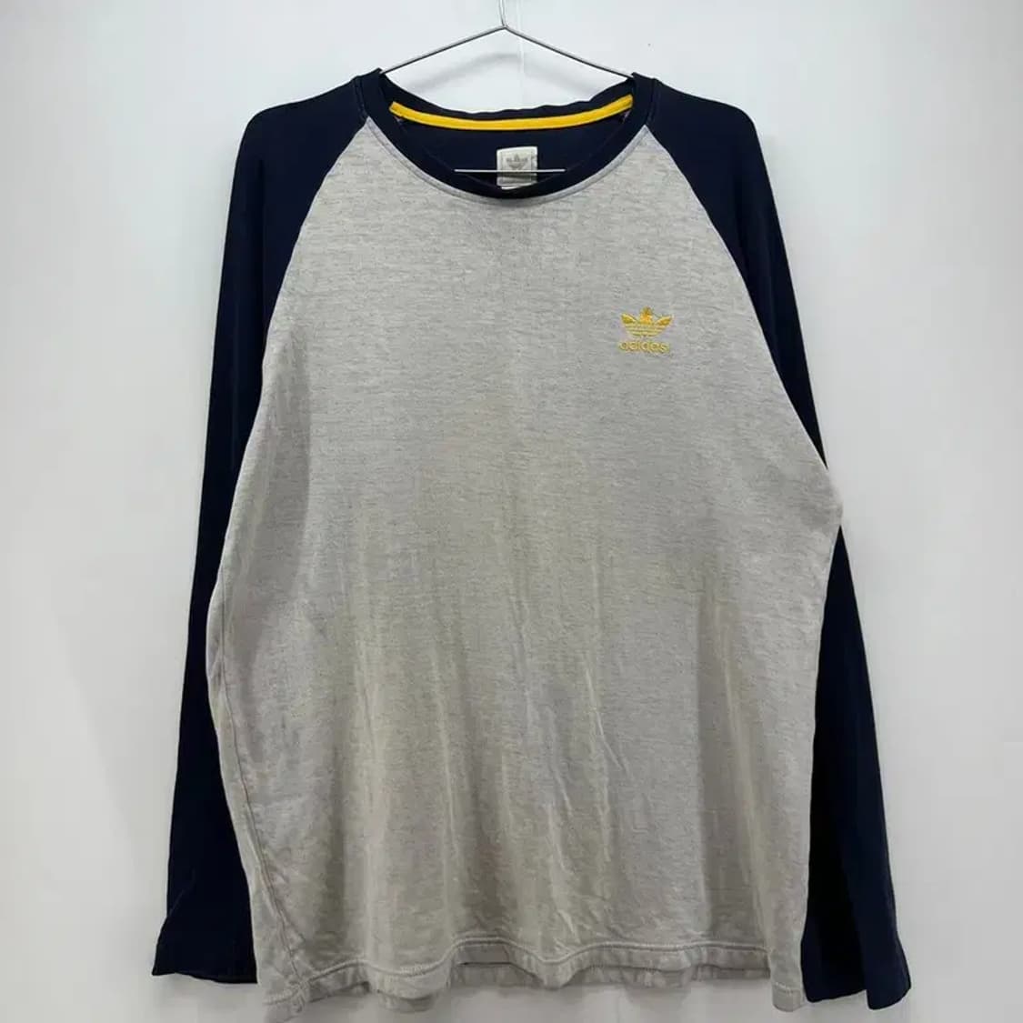 110 빅사이즈남여공용 아디다스 파이어버드 롱슬리브 긴팔 티셔츠 상품이미지1