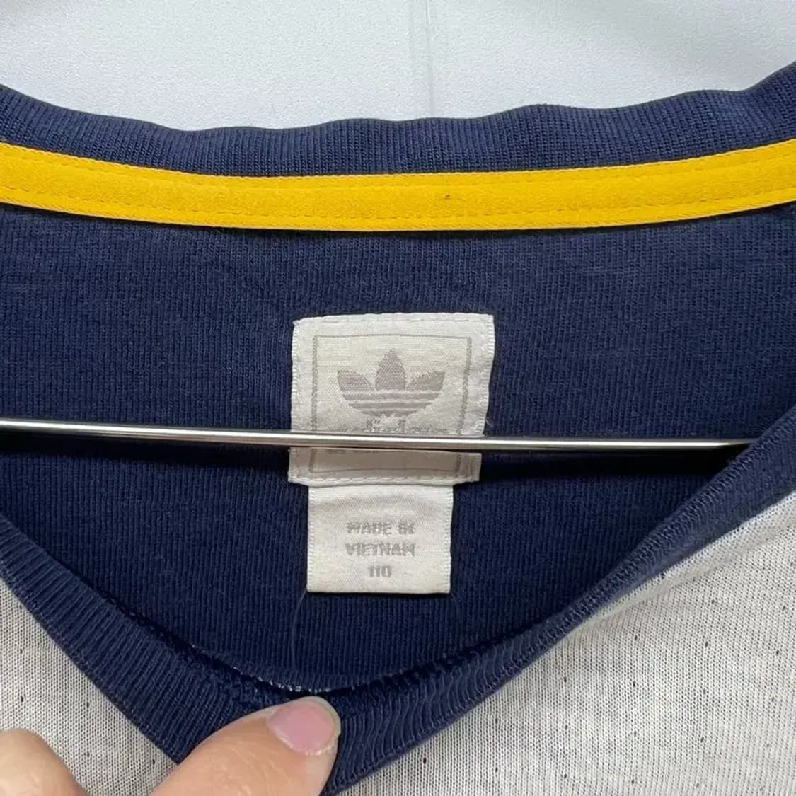 110 빅사이즈남여공용 아디다스 파이어버드 롱슬리브 긴팔 티셔츠 상품이미지9