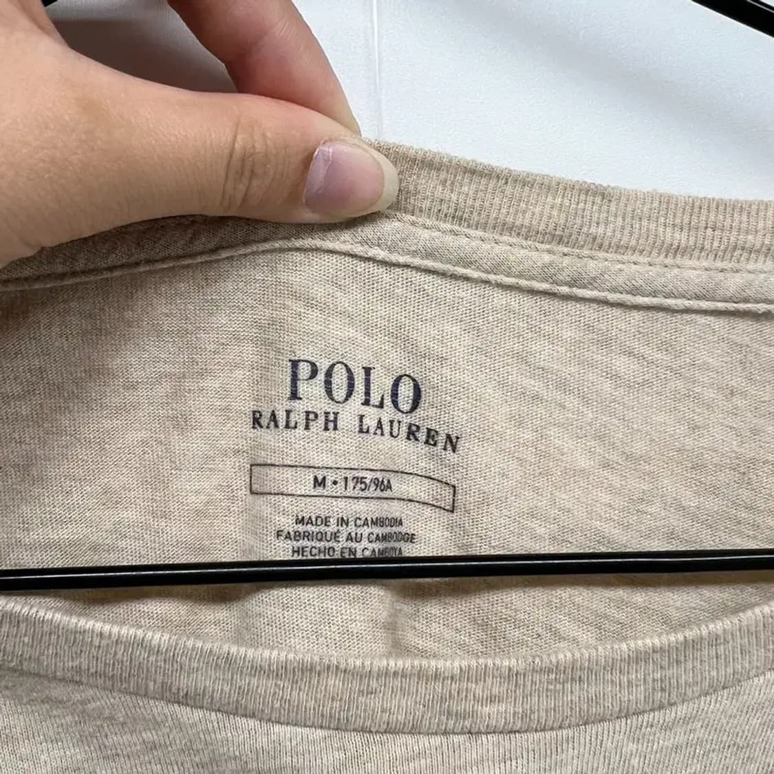 미디움 폴로랄프로렌 포니 반팔티셔츠 빈티지 한글탭 상품이미지10