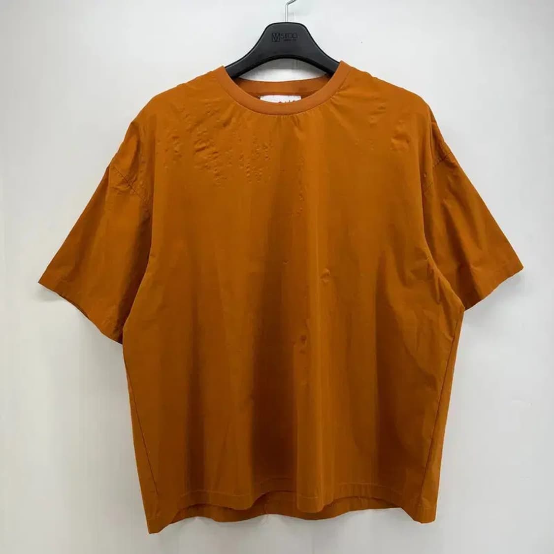 100 커스텀멜로우 나일론 반팔티셔츠 B그레이드 다림자국존재 상품이미지1