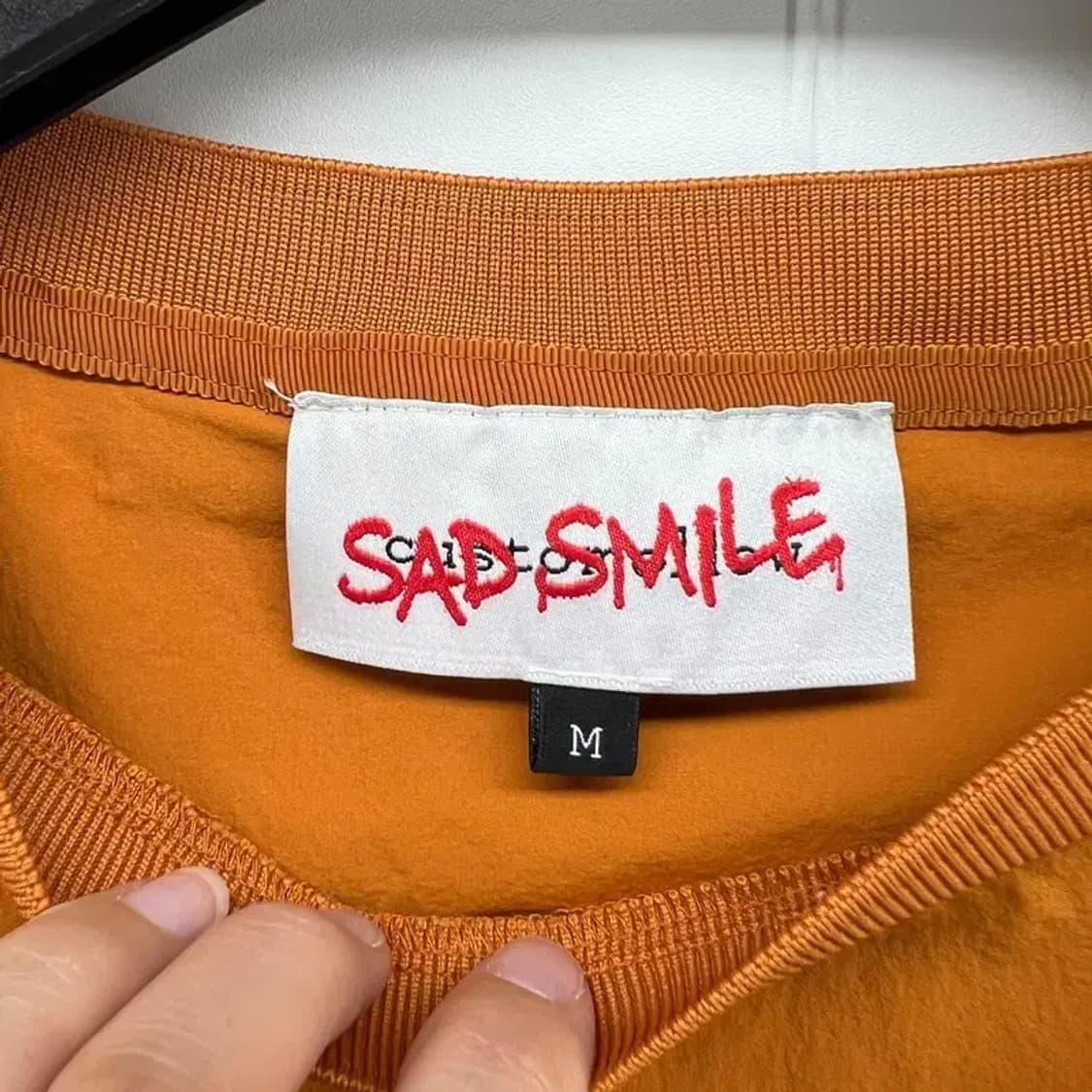 100 커스텀멜로우 나일론 반팔티셔츠 B그레이드 다림자국존재 상품이미지7