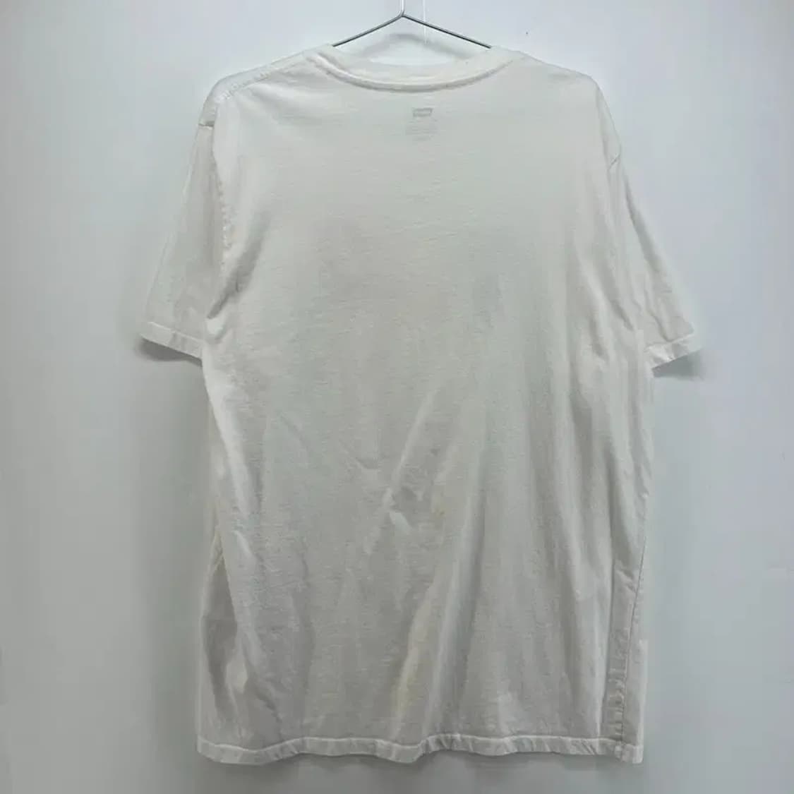 xl 리바이스 빅로고 오버핏 반팔티셔츠 화이트 상품이미지2