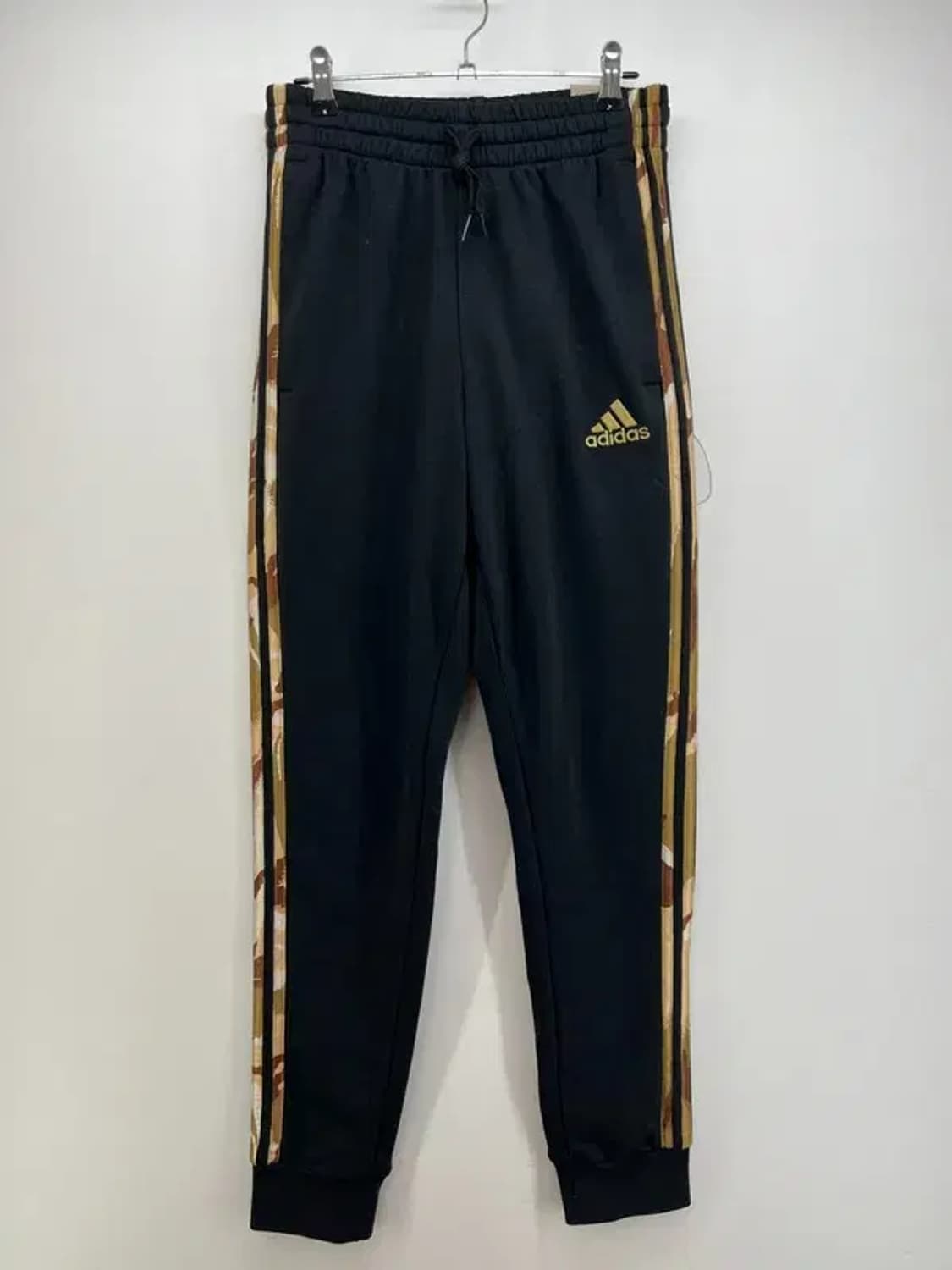 미사용 s 아디다스 카모 사이드라인 포인트 팬츠 남여공용 블랙 상품이미지1