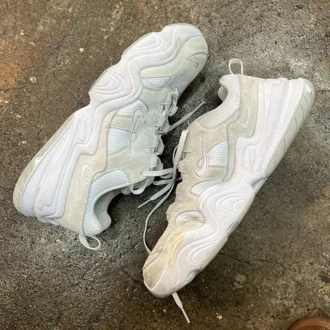 260 나이키 테크헤라 남성 스니커즈 키높이신발 상태양호 상품이미지3