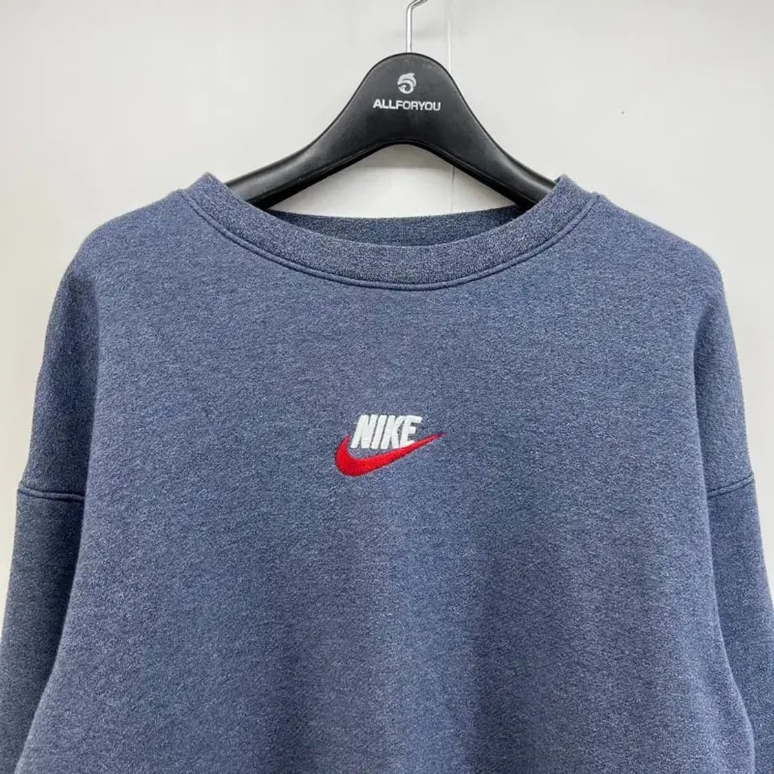 미디움 나이키 스포츠웨어 헤리티지 크루탑 네이비 맨투맨 상품이미지7