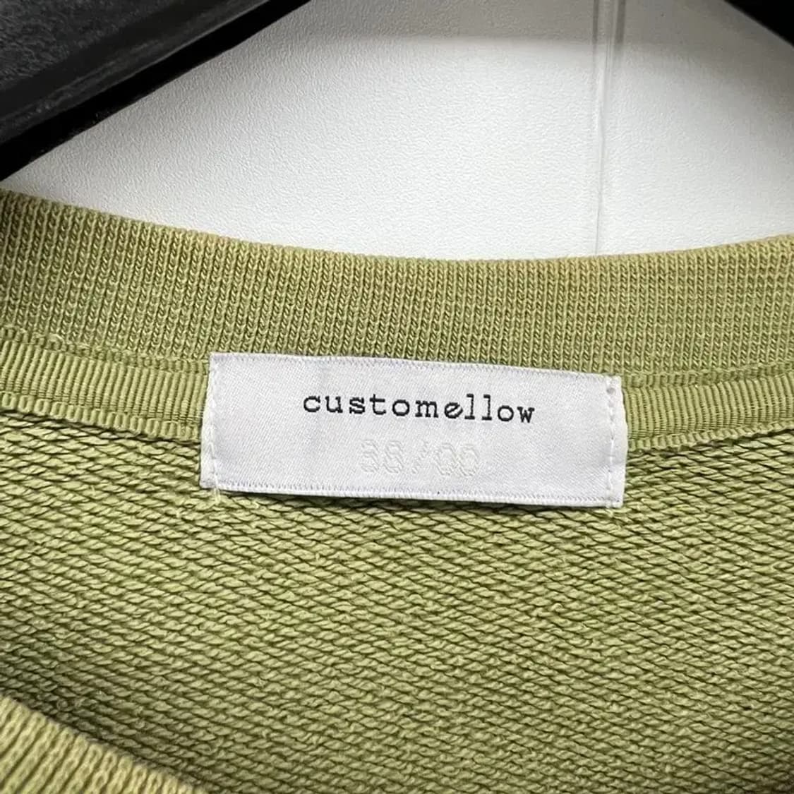 100 커스텀멜로우 패치로고 간절기룩 맨투맨티셔츠 오버칫 상품이미지6