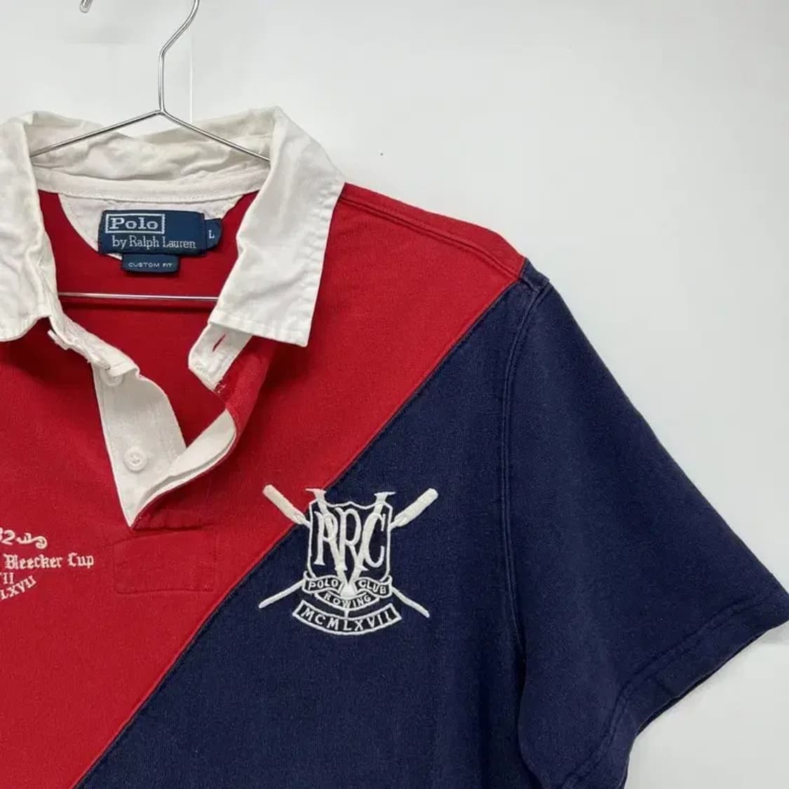 라지 폴로랄프로렌 패치워크 카라반팔티셔츠 오버핏 올드스쿨 상품이미지5