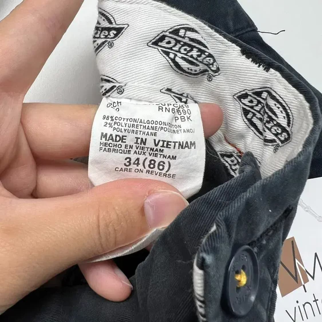 34 디키즈 남자 워크웨어 반바지 팬츠 네이비 여름팬츠 상품이미지10