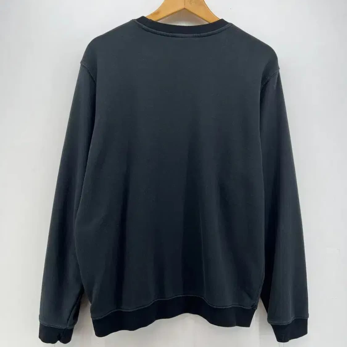 xxl 나이키 스우시 빅사이즈 오버핏 블랙 맨투맨 티셔츠 상품이미지2