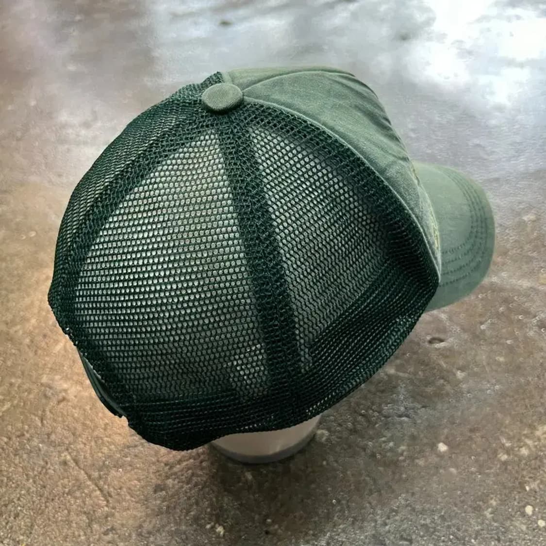 os y2k 빈티지 여름 매쉬 볼캡 모자 녹색 카키 빈티지룩 상품이미지2